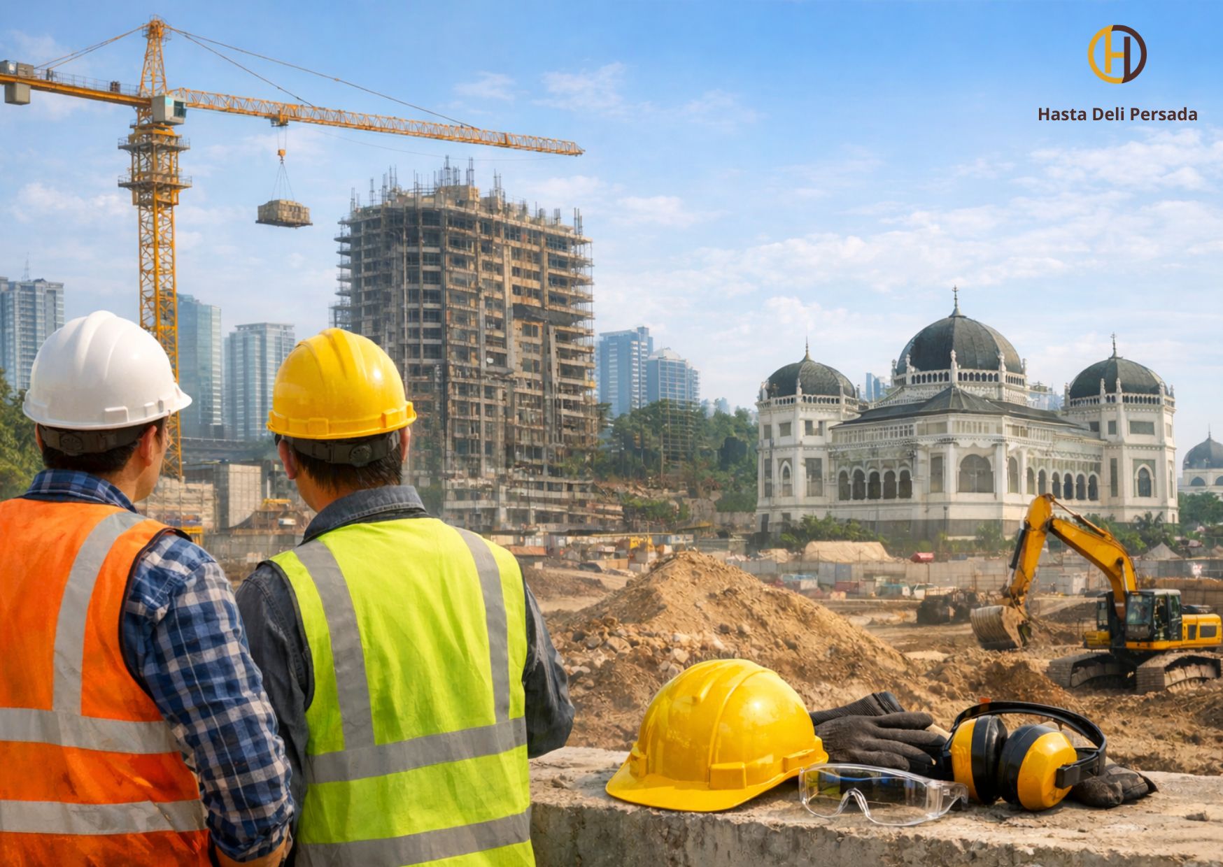 Keselamatan Kerja dalam Proyek Konstruksi di Medan | HDP