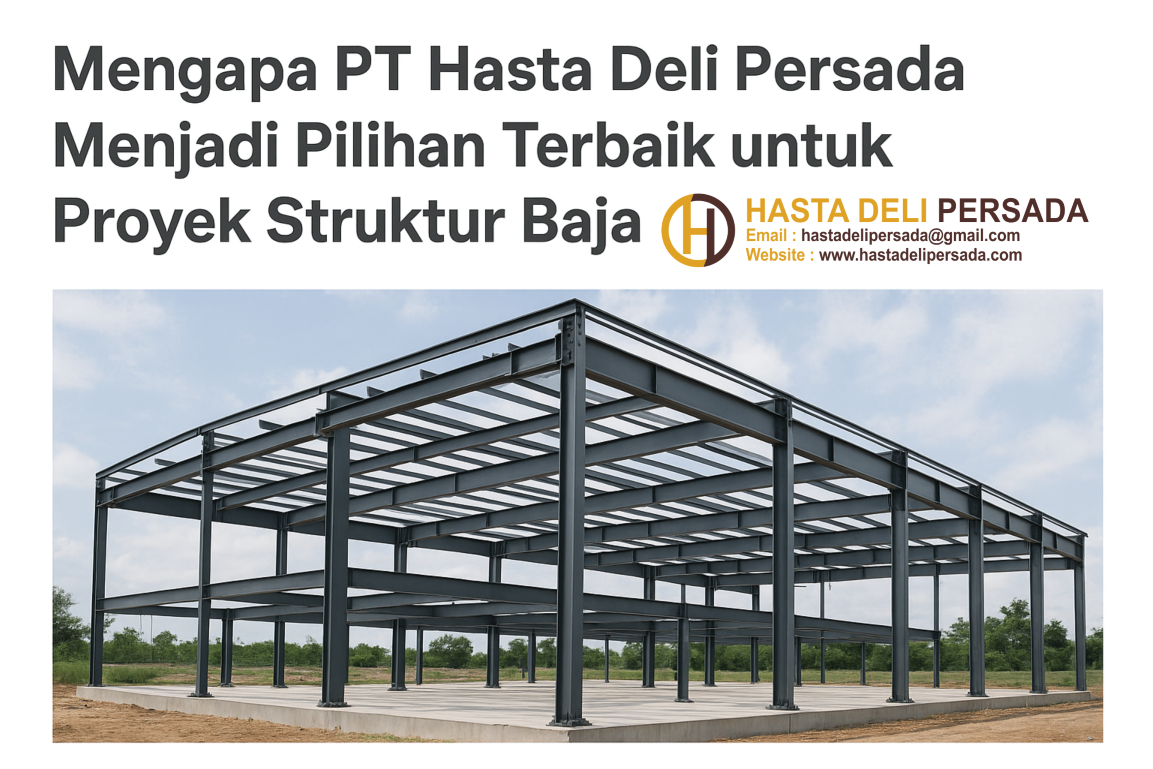 Mengapa PT Hasta Deli Persada Menjadi Pilihan Terbaik untuk Proyek Struktur Baja