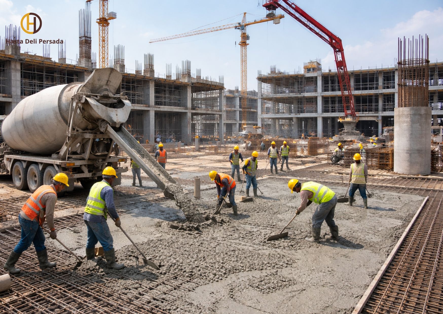 Kontraktor Beton Medan dengan Standar Mutu & Ketepatan Waktu | HDP