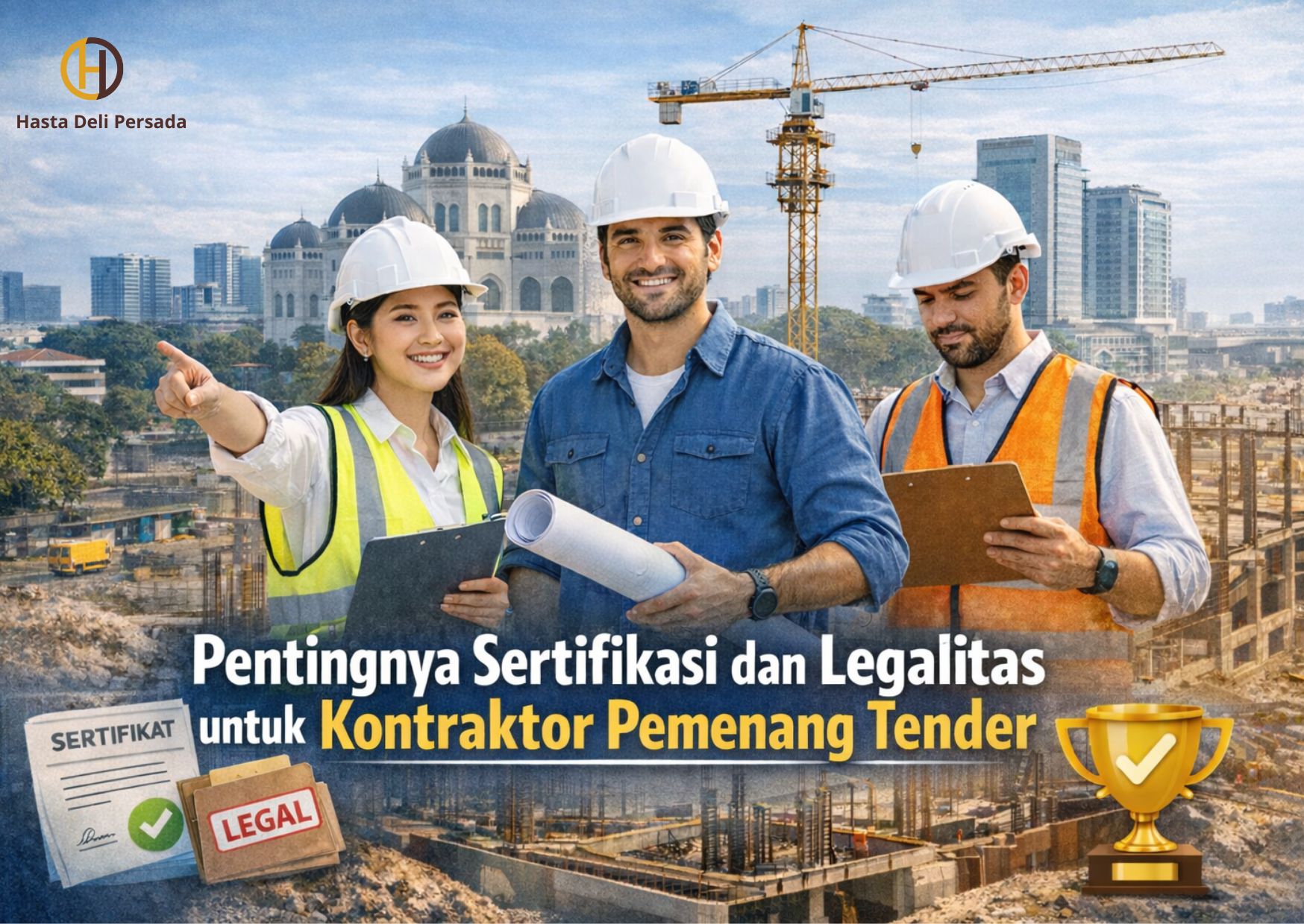 Pentingnya Sertifikasi dan Legalitas untuk Kontraktor Pemenang Tender | HDP