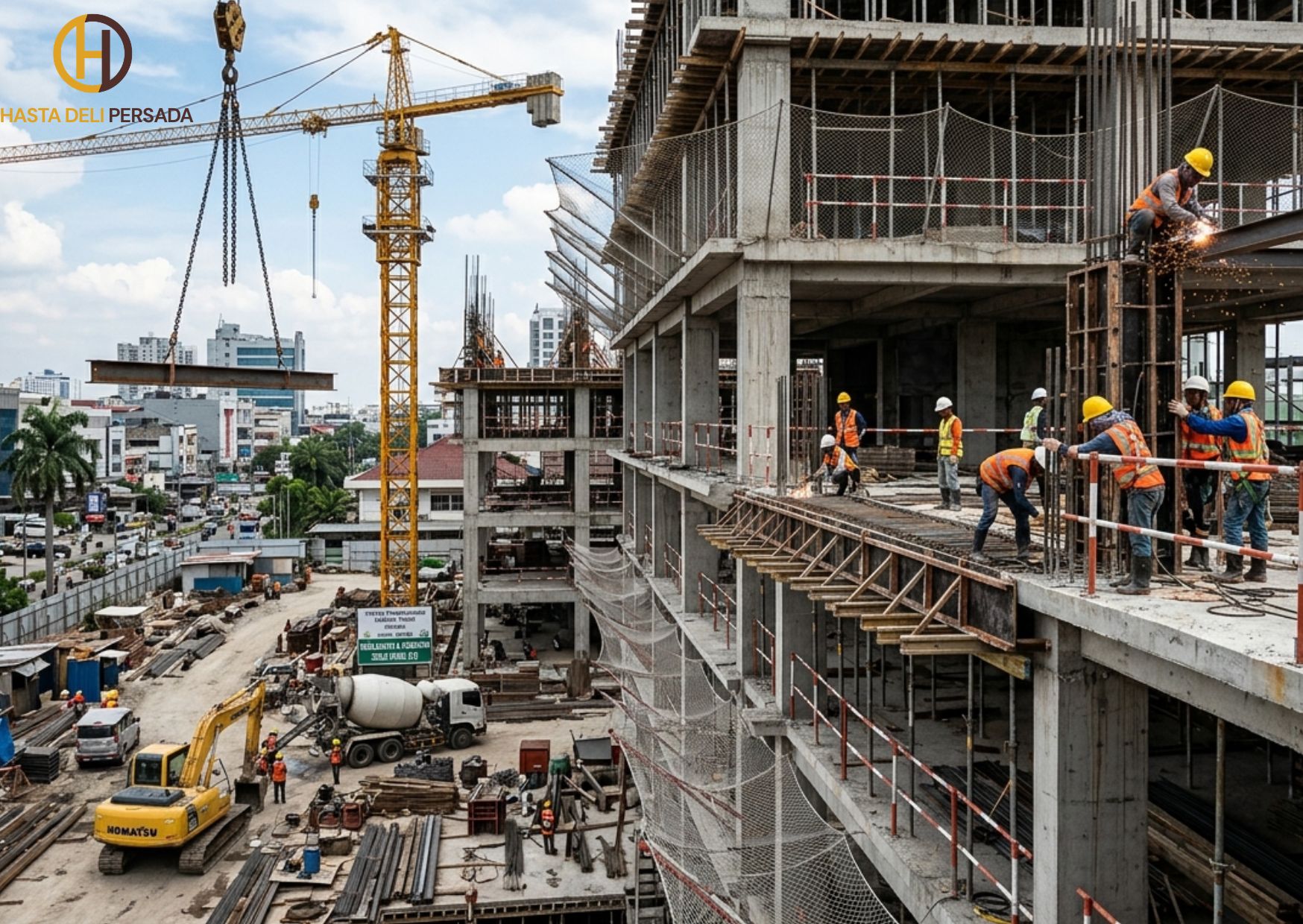 Kontraktor Konstruksi Medan untuk Proyek Swasta & Pemerintah | HDP