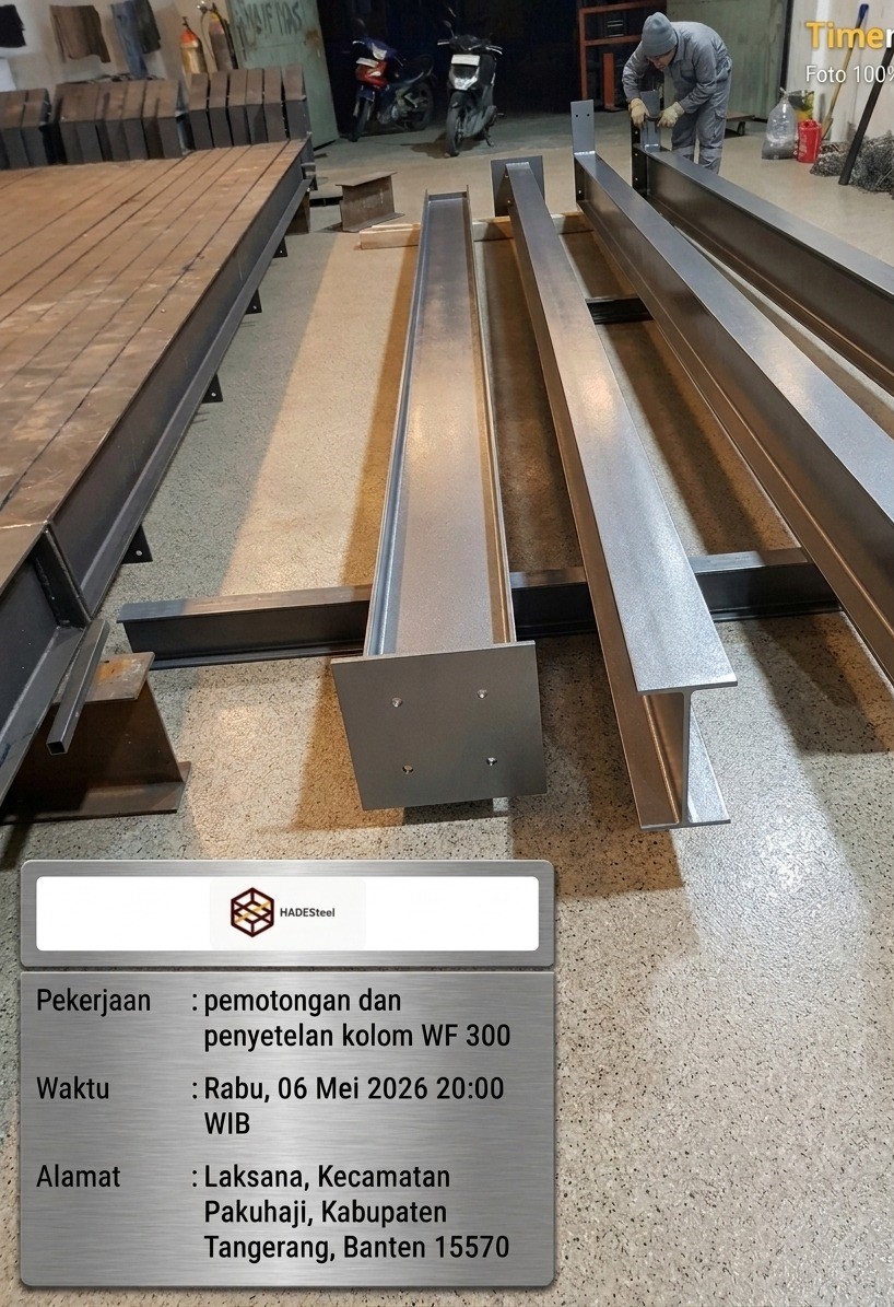 Jasa Fabrikasi Baja Profesional di Medan Sumatera Utara | HDP